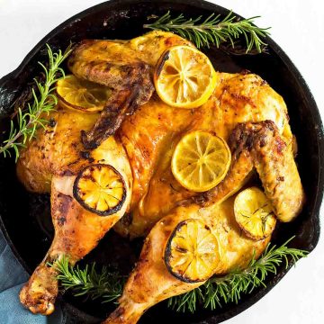 Butterflied Roast Chicken Recipe