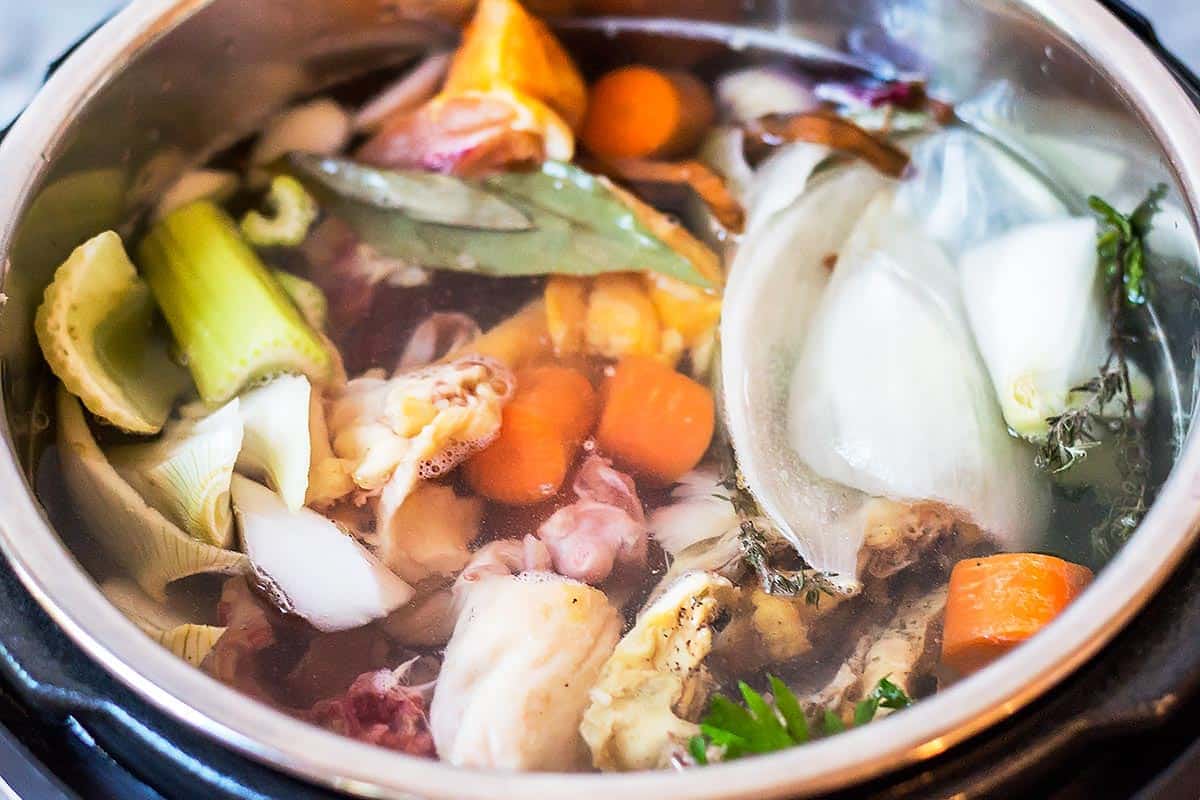 How to Make Chicken Broth in Instant Pot