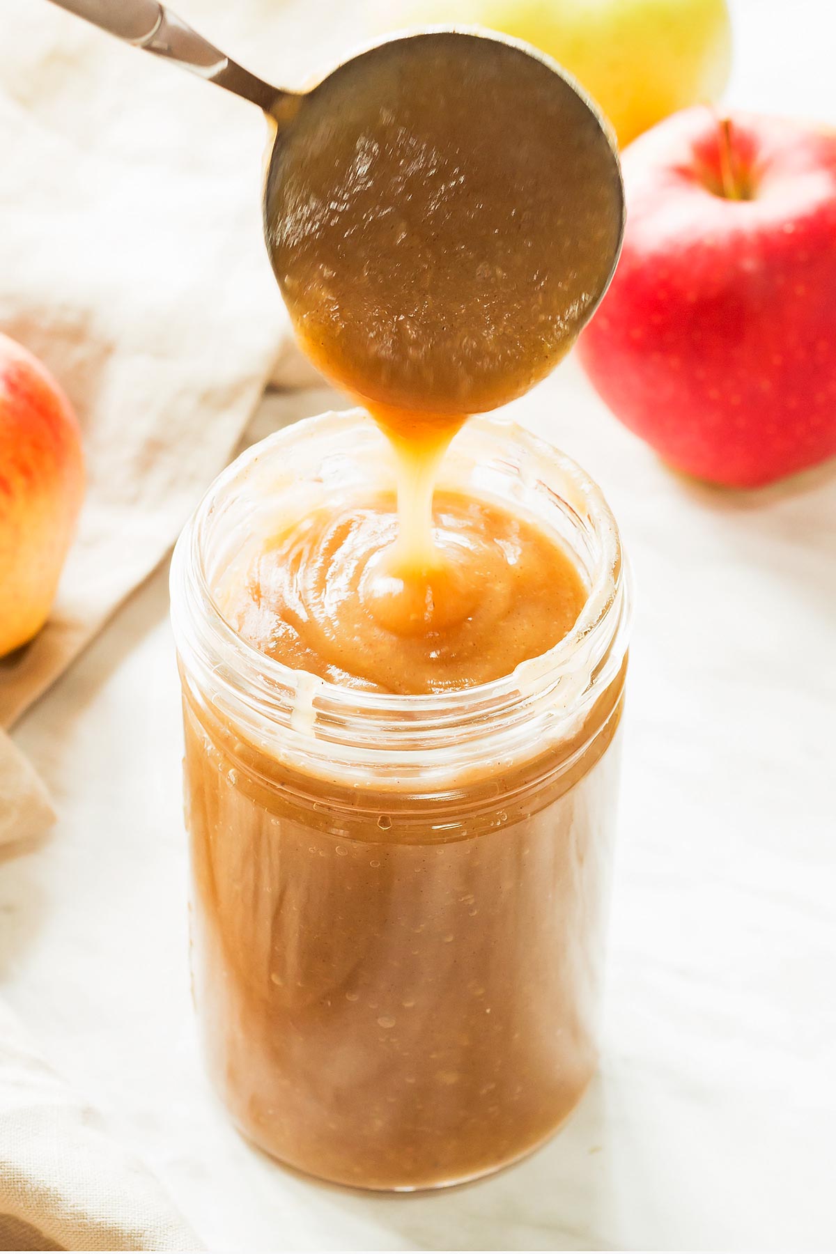 Instant Pot Apple Sauce in Jar