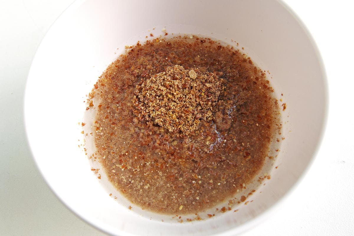 Flax Meal and Water