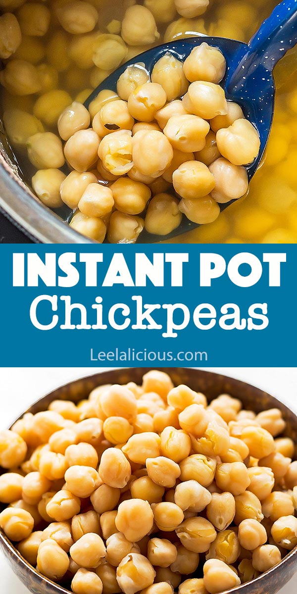 Instant Pot Chickpeas