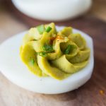 Filled Deviled Egg without Mayo
