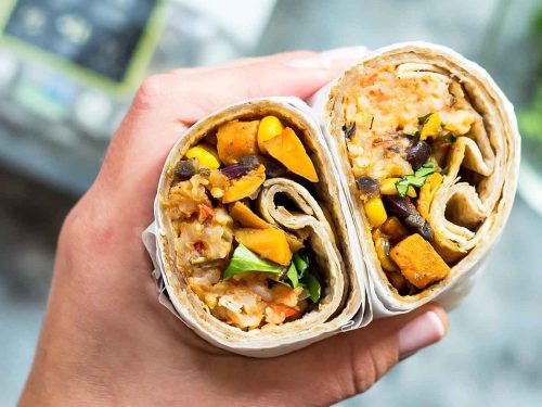 Vegan Burritos Recipe (Meal Prep, Freezer Recipe) » LeelaLicious