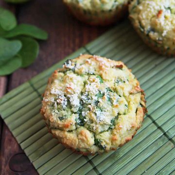 Spinach Muffins with Ricotta