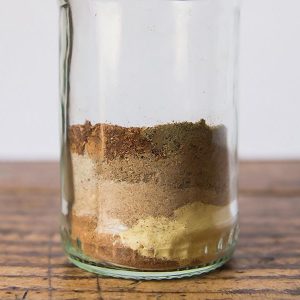 Chai Latte Powder in a jar