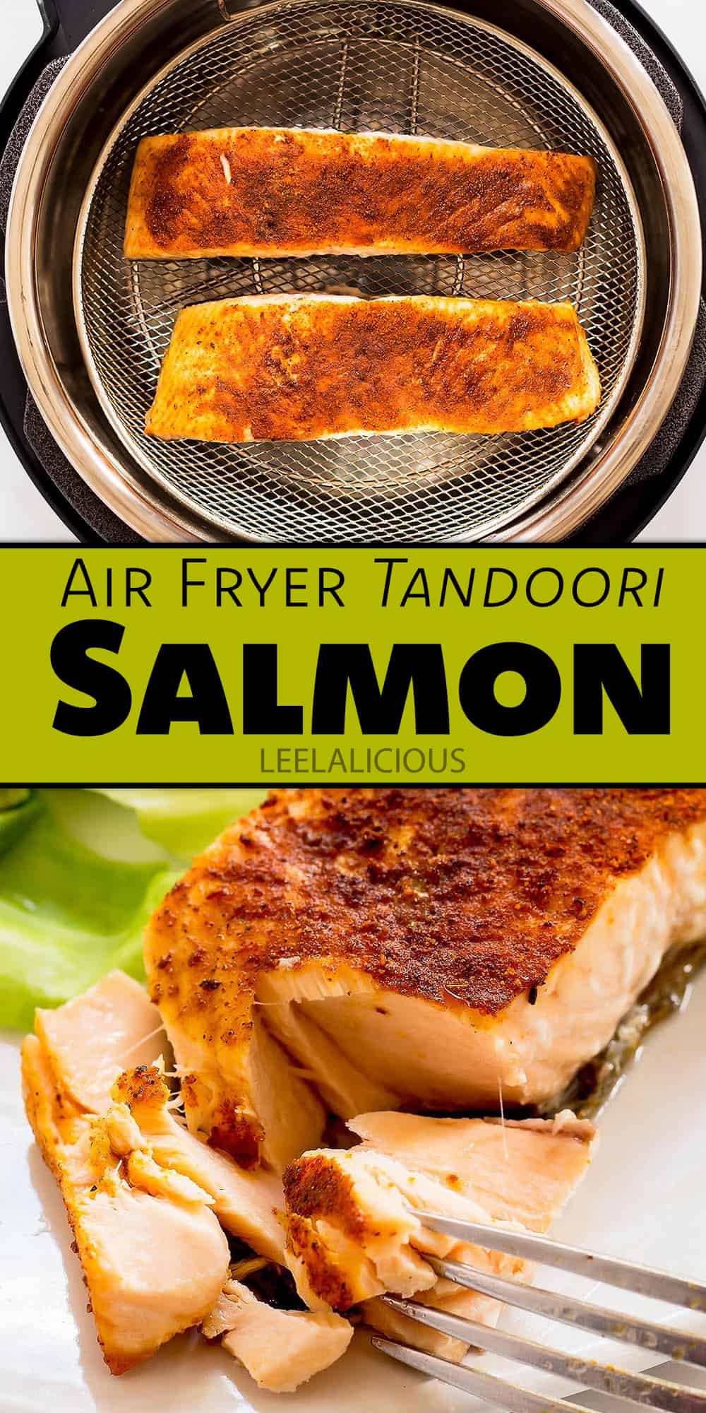 Air Fryer Tandoori Salmon