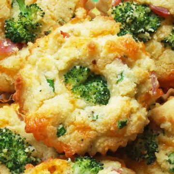 Broccoli Muffins - gluten free, keto