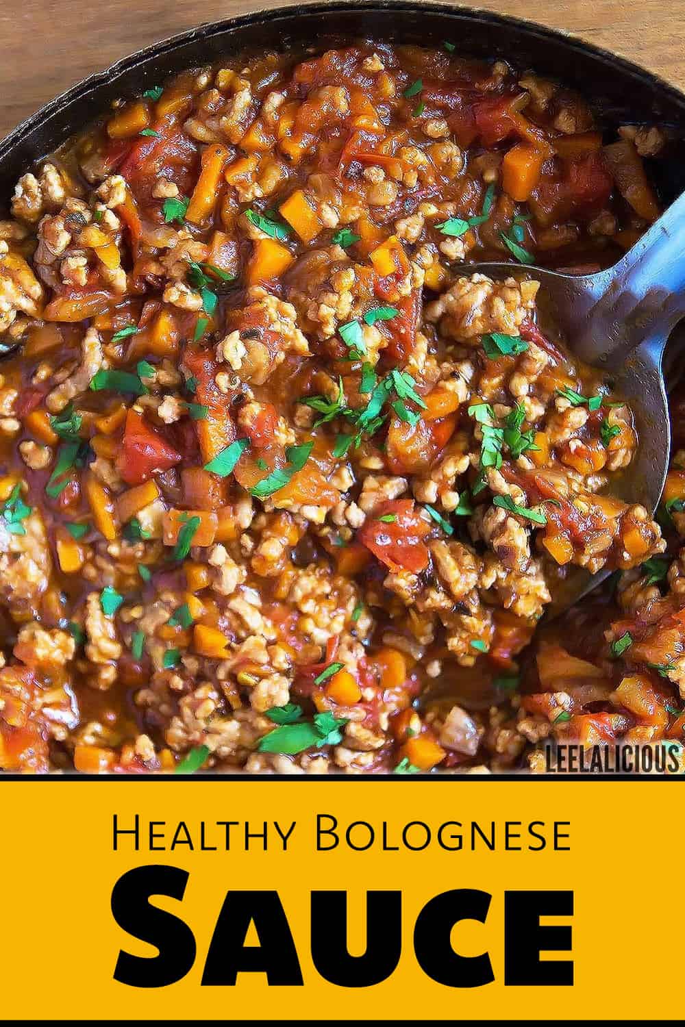 Healthy Bolognese Sauce Recipe » LeelaLicious