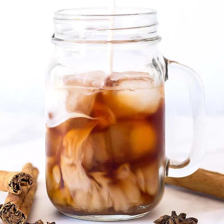 Iced Chai Tea Latte Recipe » LeelaLicious