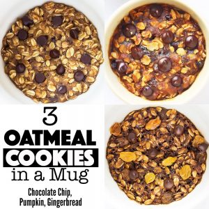 3 Mug Cookie Recipes