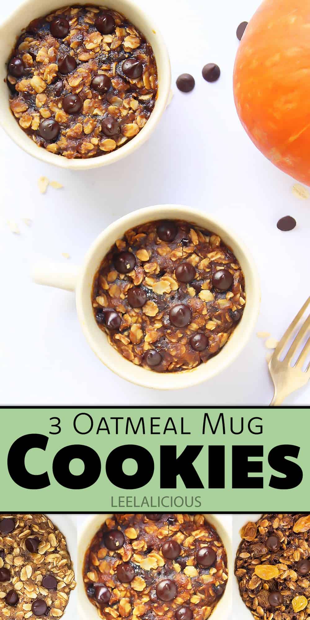 Oatmeal Mug Cookies