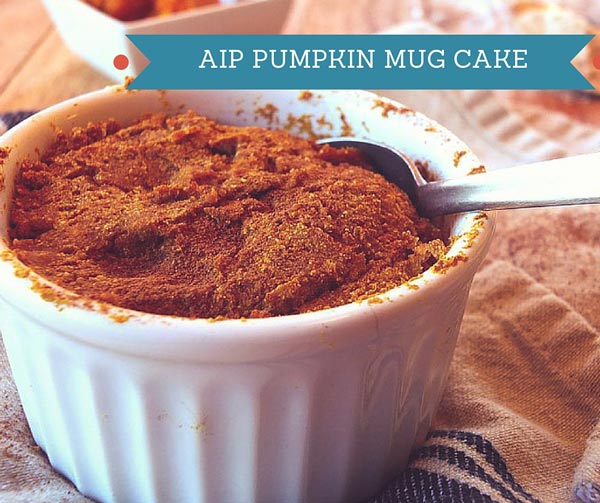 AiP Pumpkin Mug Cake