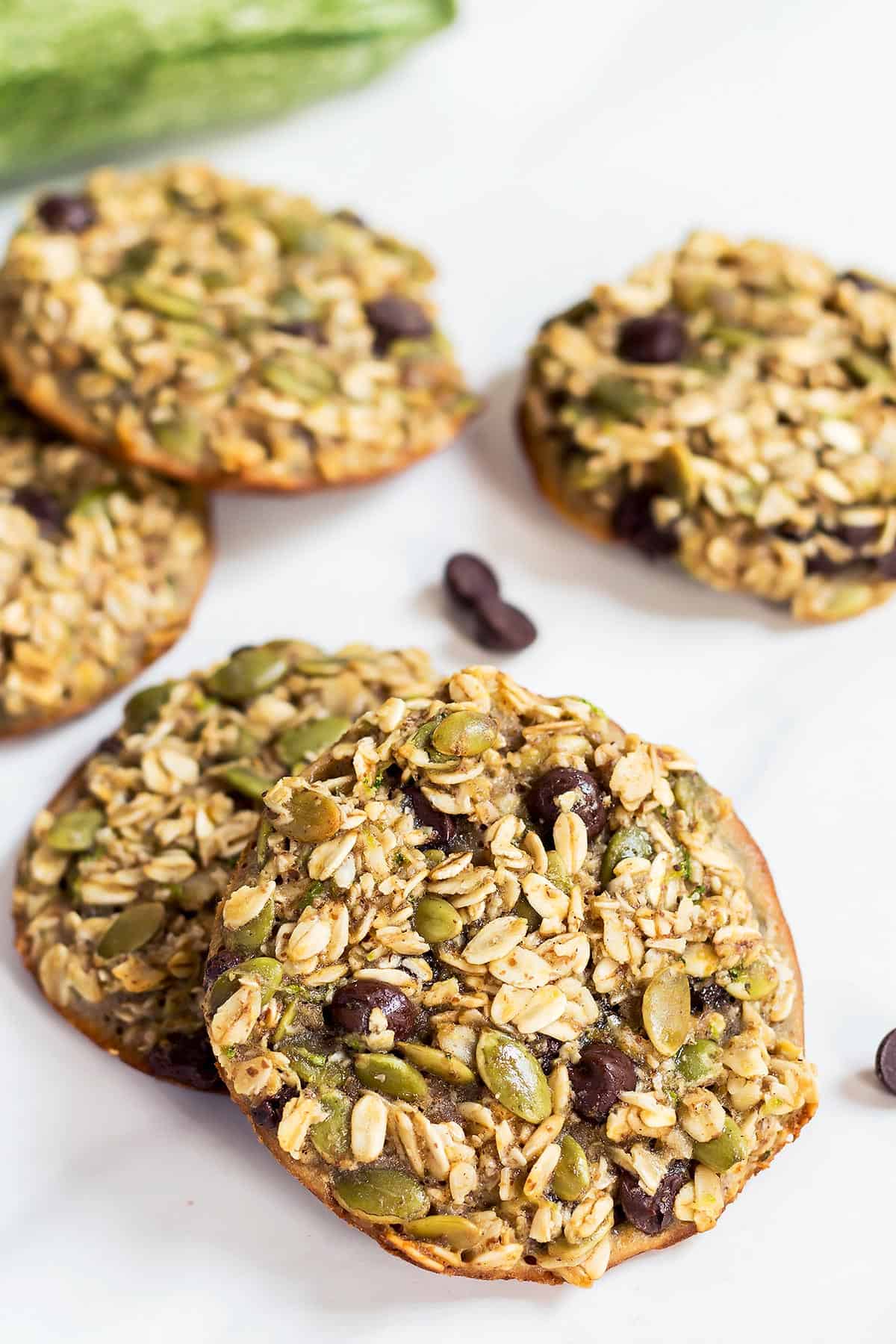Healthy Breakfast Cookies with Zucchini