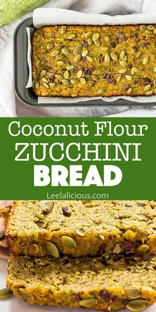 Coconut Flour Zucchini Bread