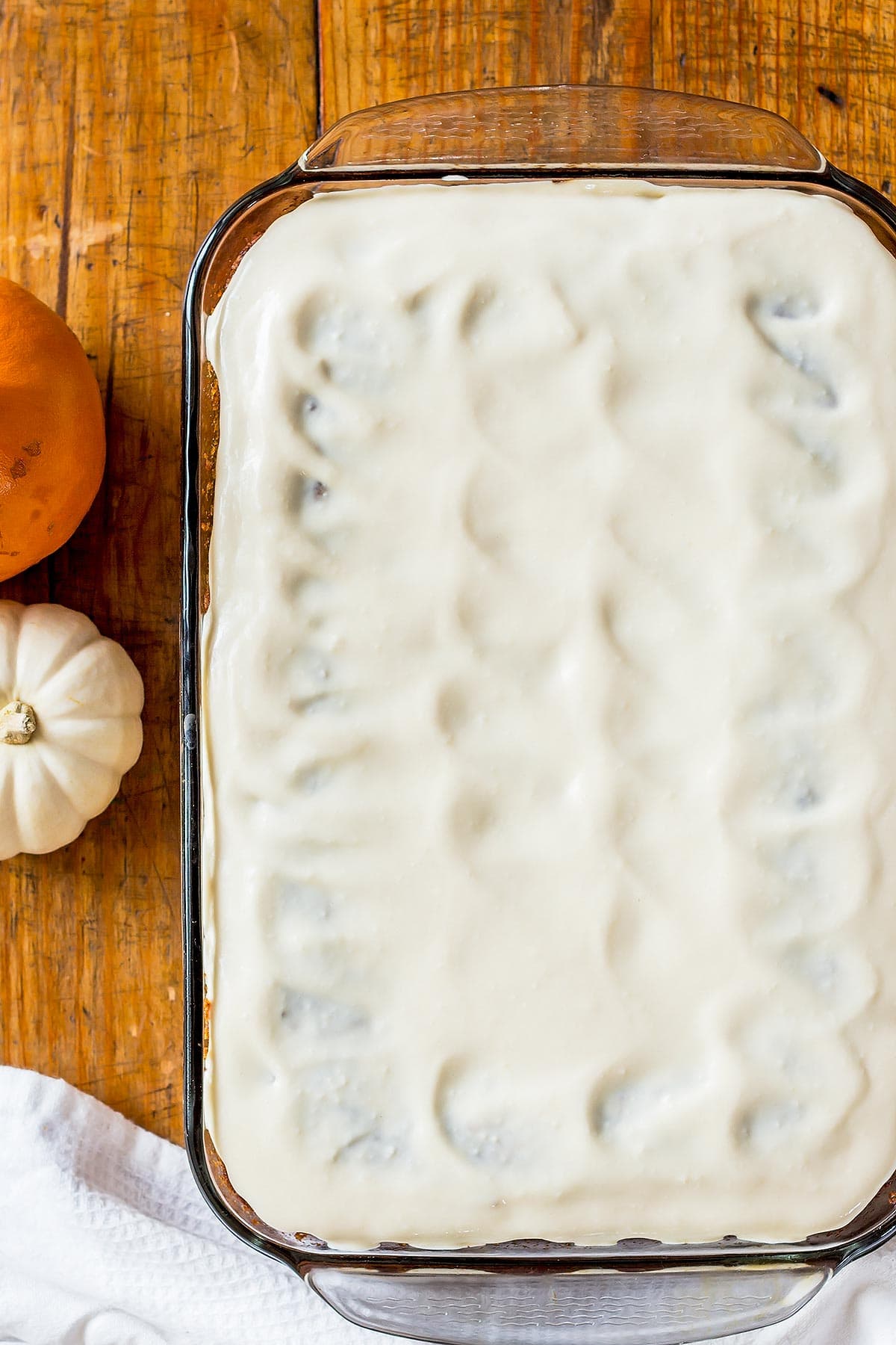 Pumpkin Bars with Frosting