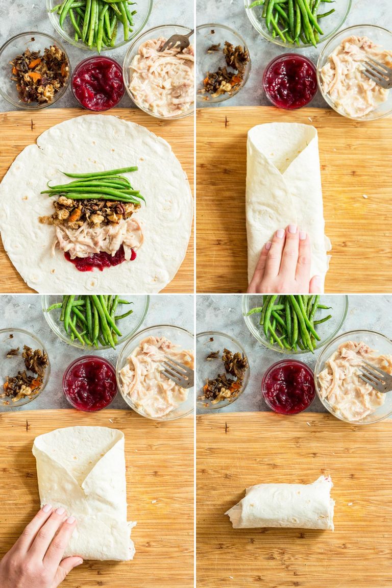 Thanksgiving Burritos - Transform Your Leftovers » LeelaLicious