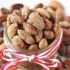Gingerbread Roasted Almonds