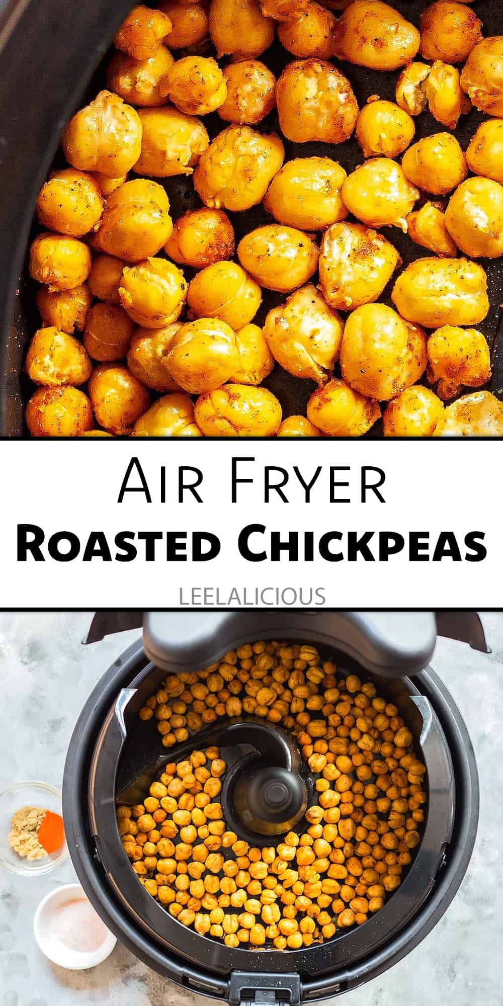 Crunchy Air Fryer Roasted Chickpeas