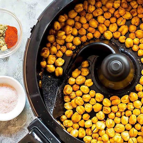 Air Fryer Chickpeas - Oven Option