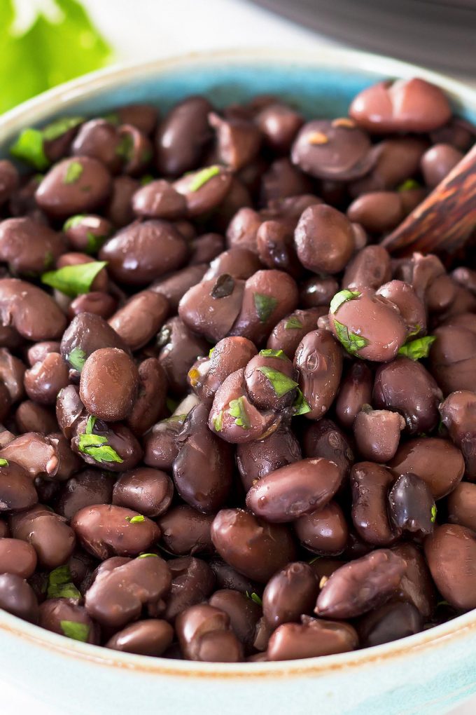 Instant Pot Black Beans - Dry or Soaked » LeelaLicious