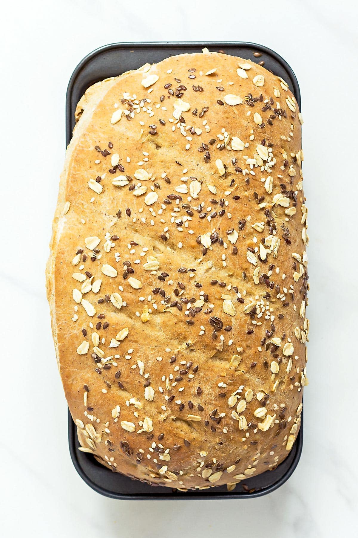 Baked Whole Wheat Sandwich Bread