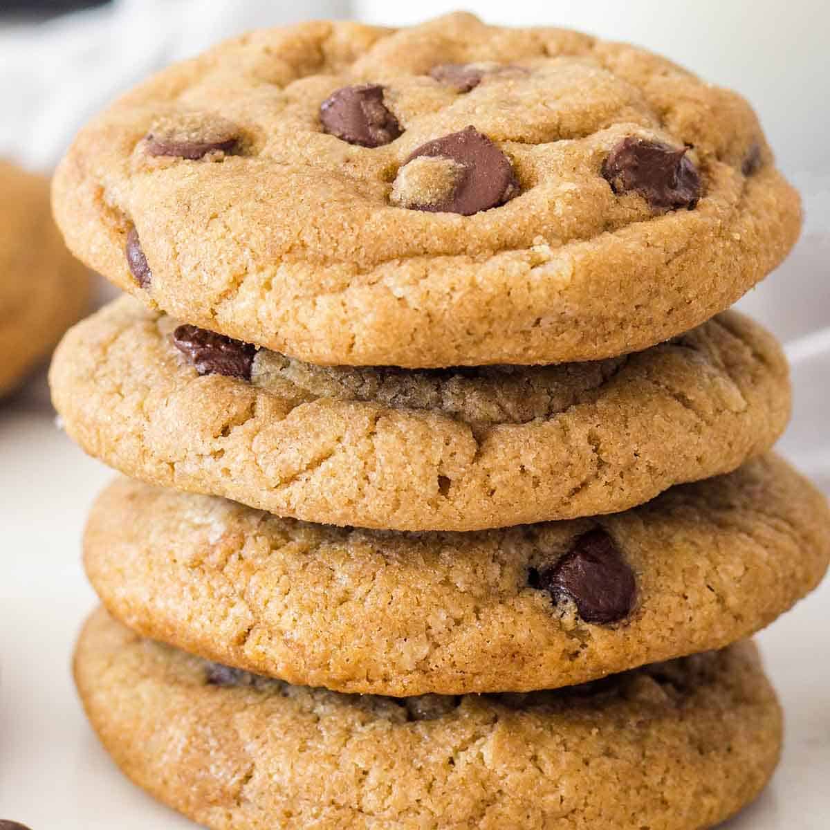 Coconut Oil Chocolate Chip Cookies