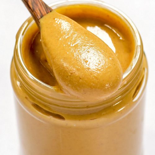 Homemade Peanut Butter in Jar