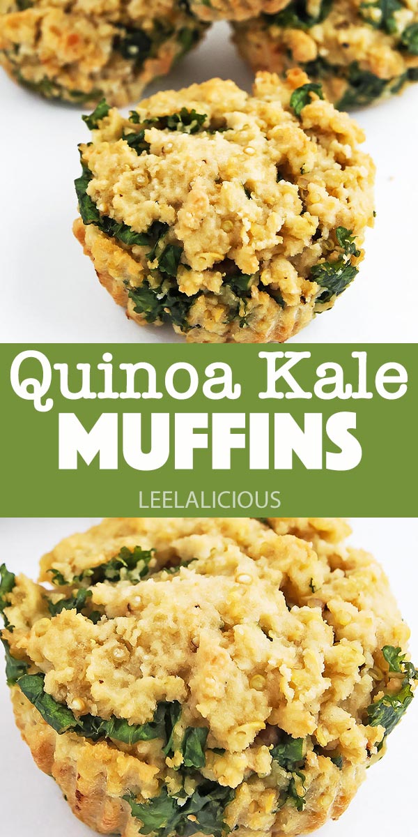 Kale Quinoa Muffins