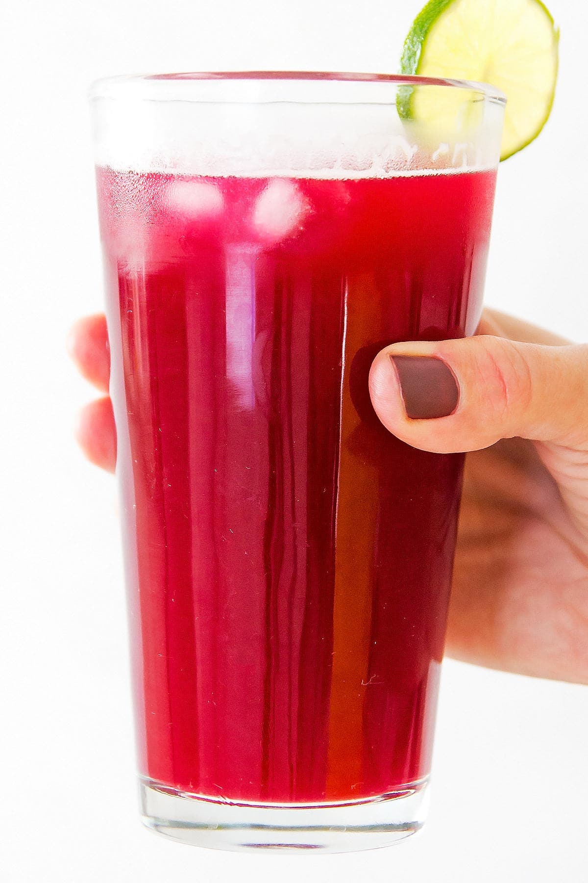 Glass of Prickly Pear Juice