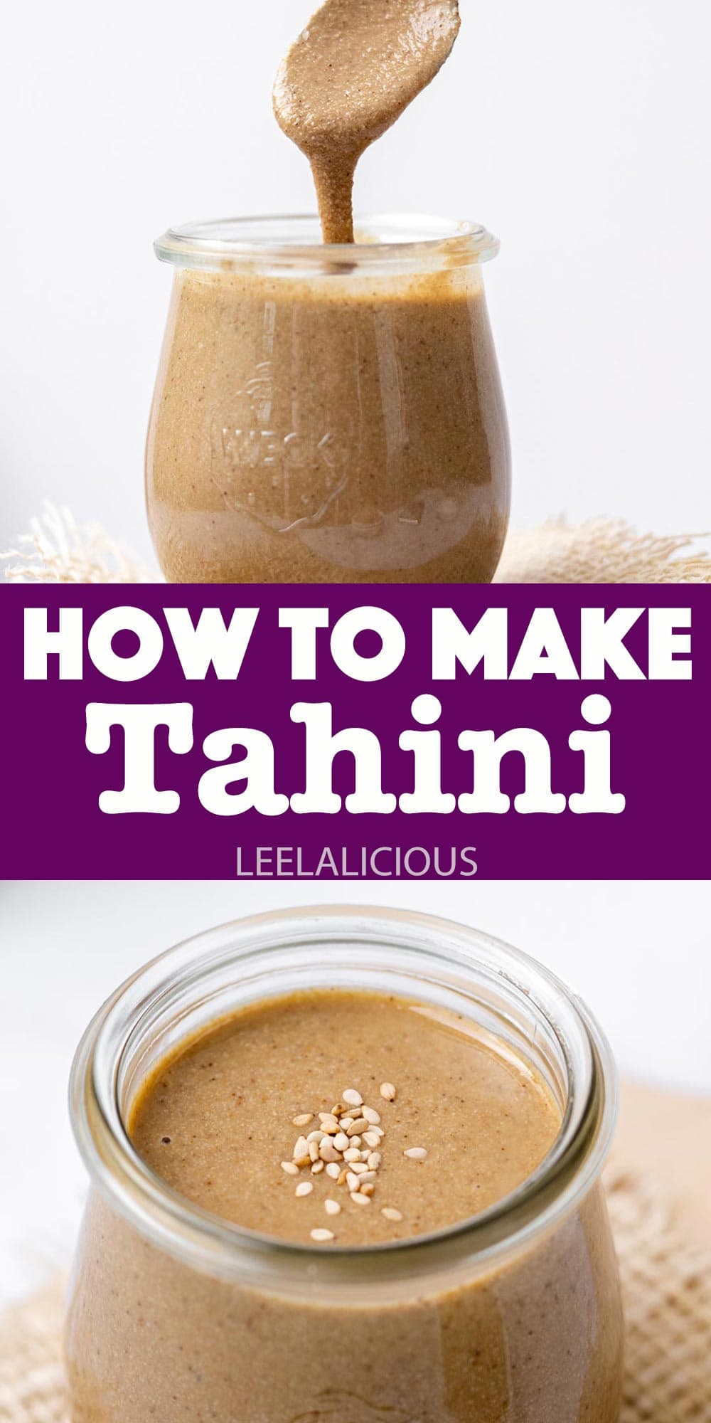 How to Make Tahini - Sesame Paste