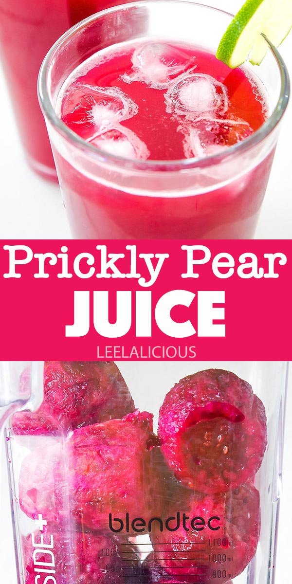 How to Make Prickly Pear Juice