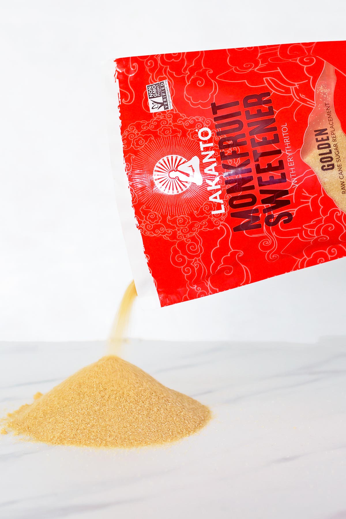 Bag of Golden Monk Fruit Sweetener