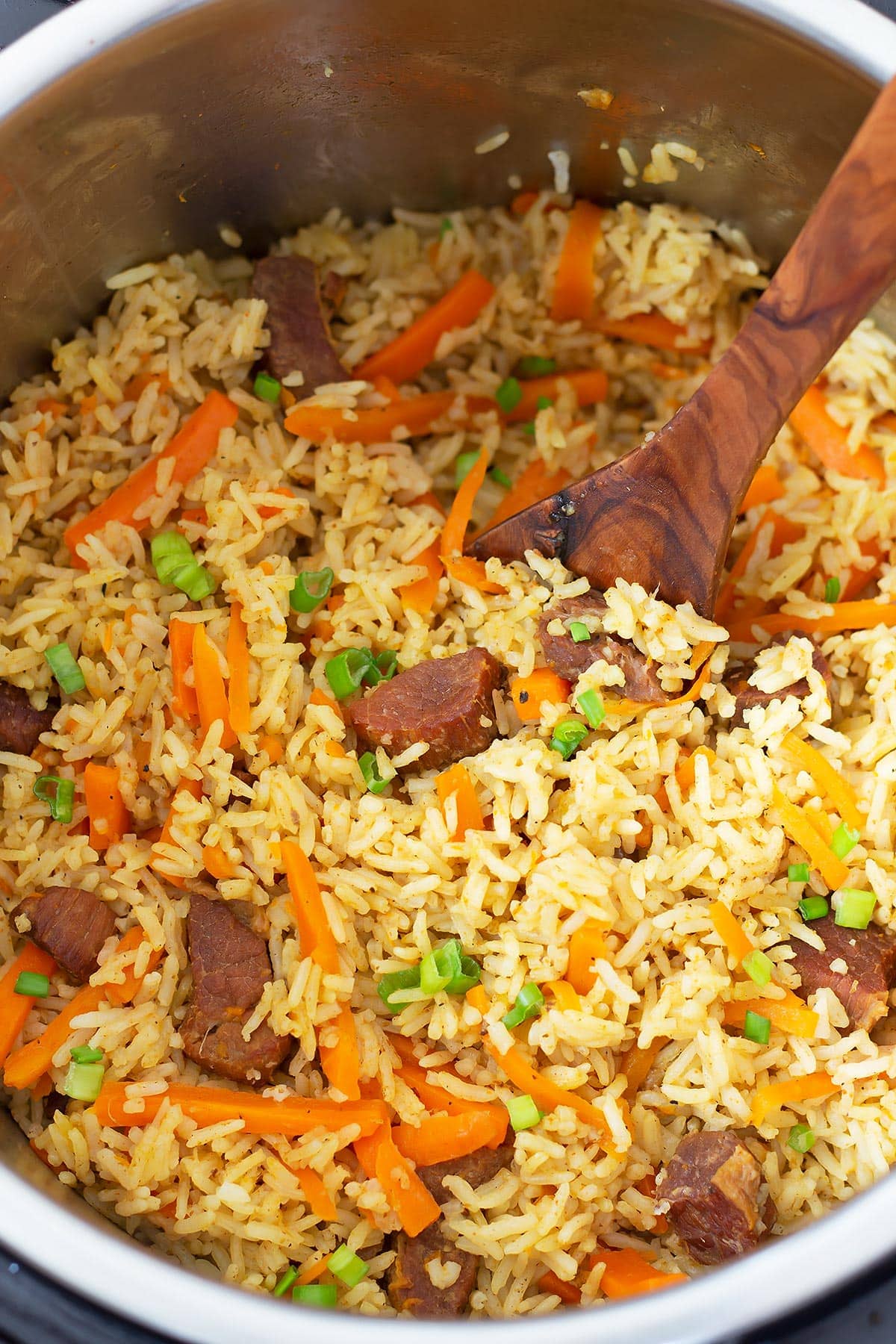 Rice Pilaf in Instant Pot