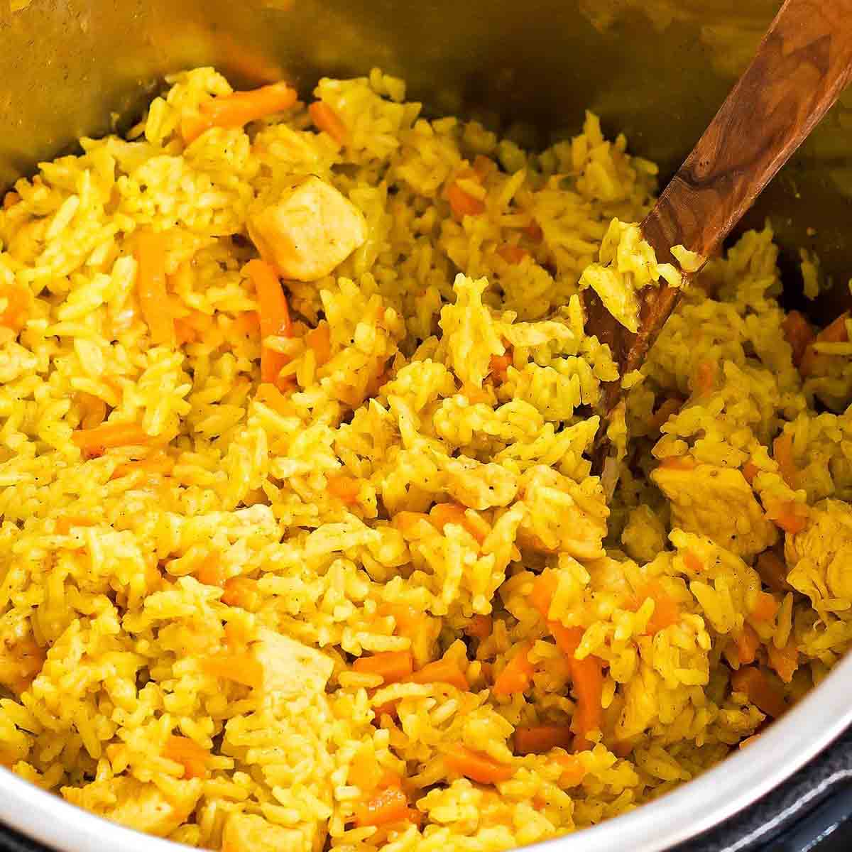Instant Pot Spanish Rice - Tried & True Creative