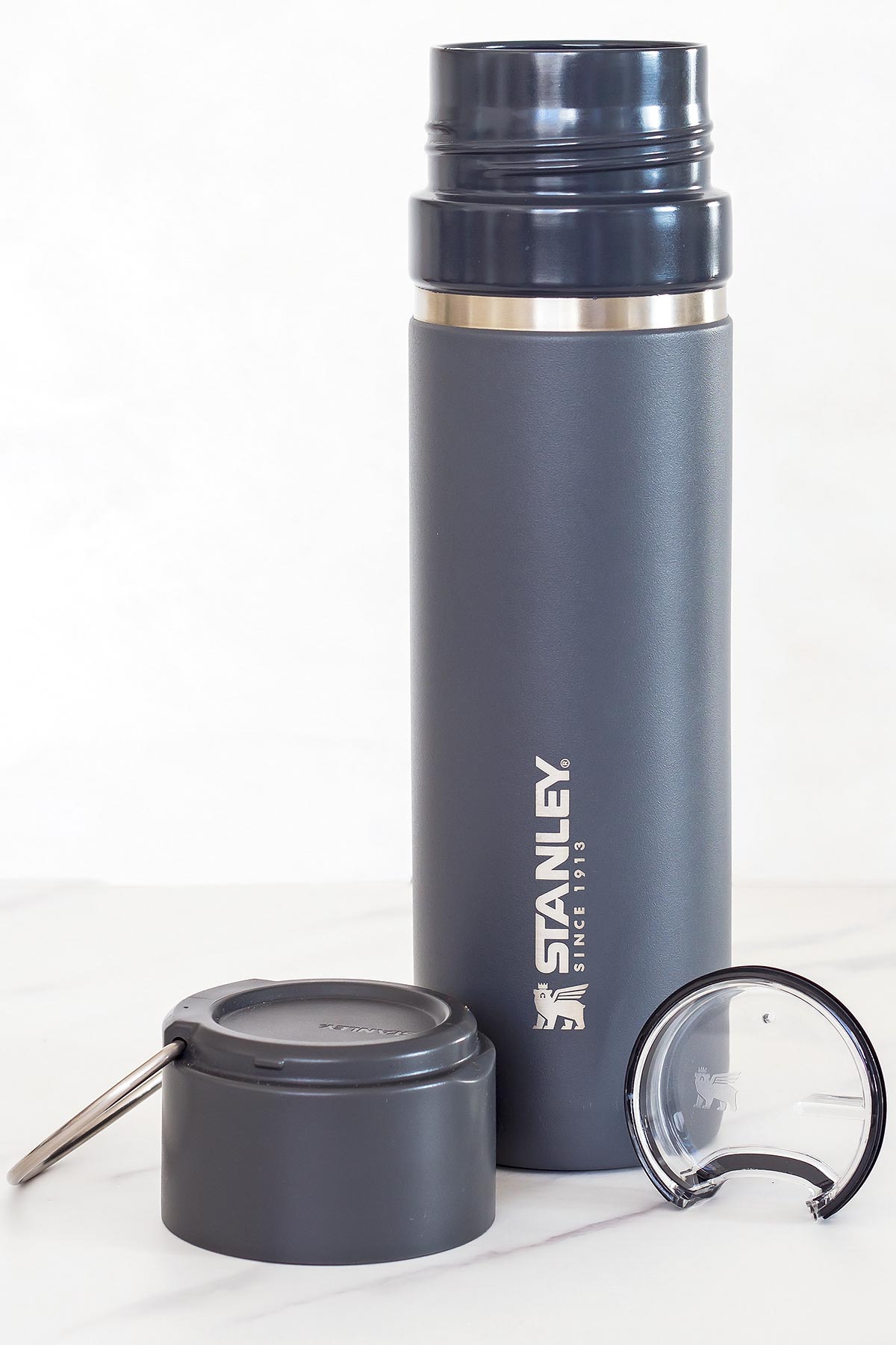 Stanley Ceramivac Water Bottle with lid and splash guard