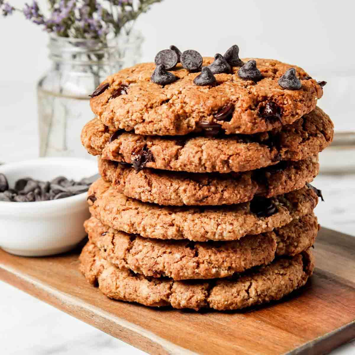 Vegan Almond Flour Chocolate Cookies - Cooking LSL