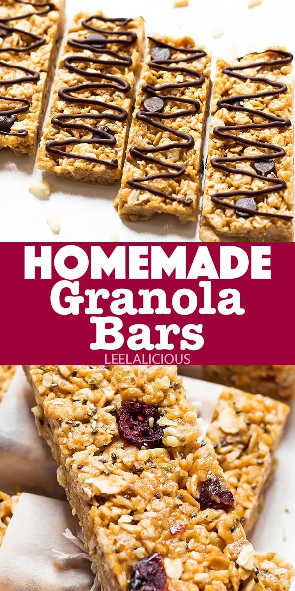 Healthy Granola Bar Recipe » LeelaLicious