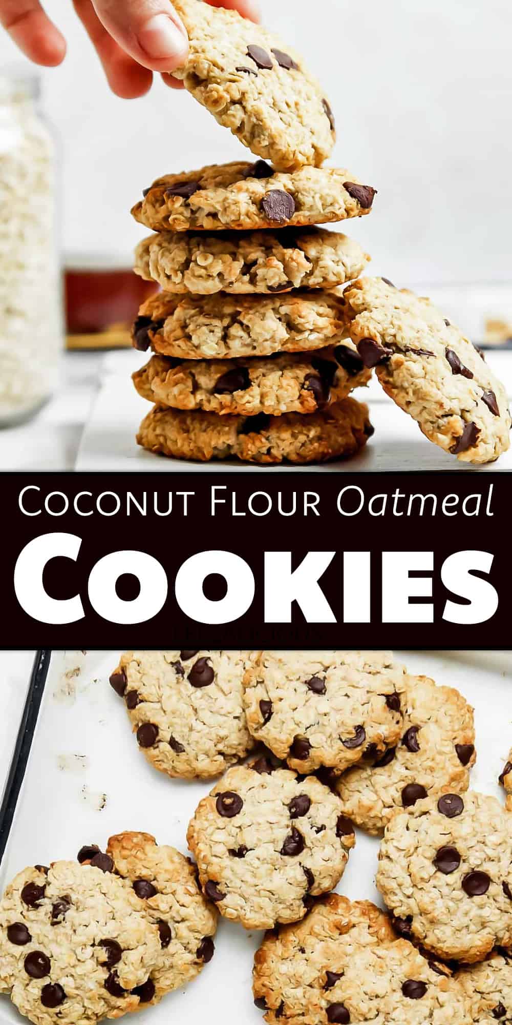 Coconut Flour Oatmeal Cookies