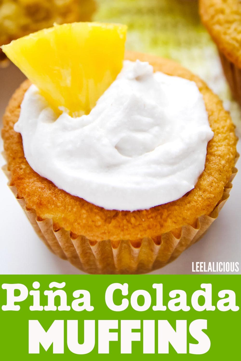 Pina Colada Muffins » LeelaLicious