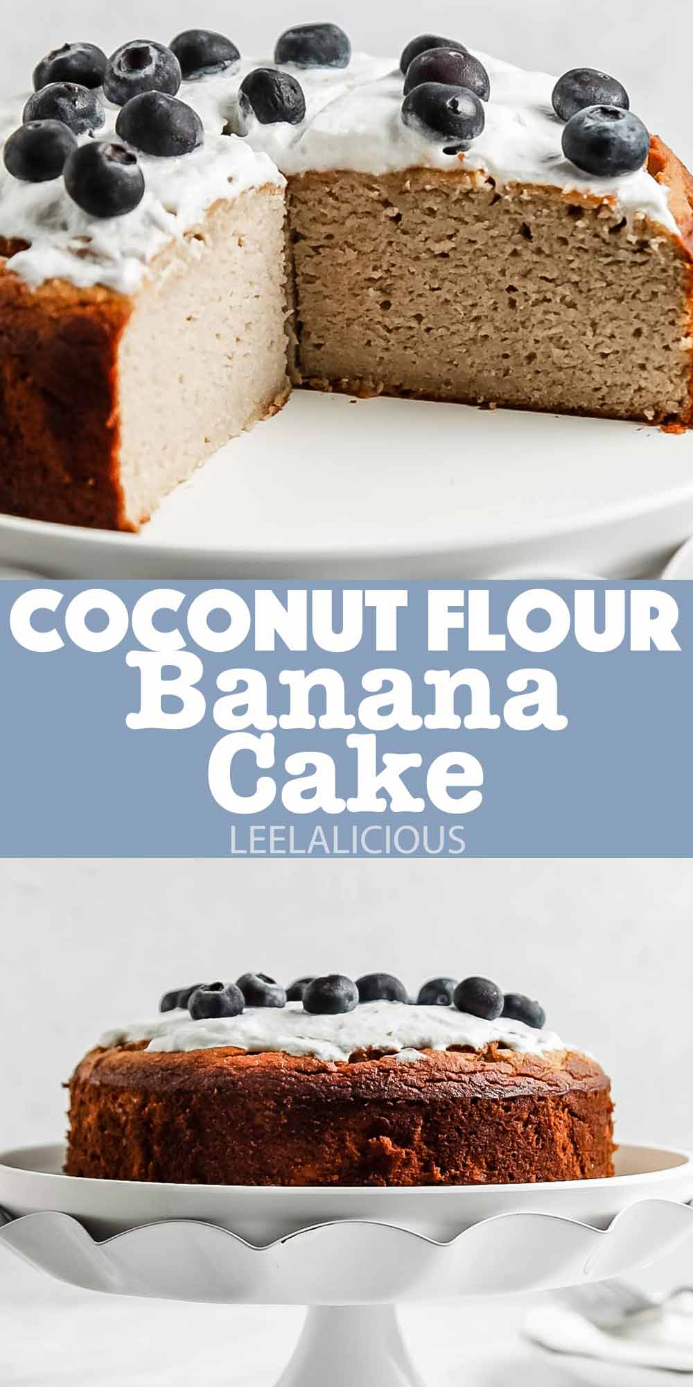 Coconut Flour Banana Cake