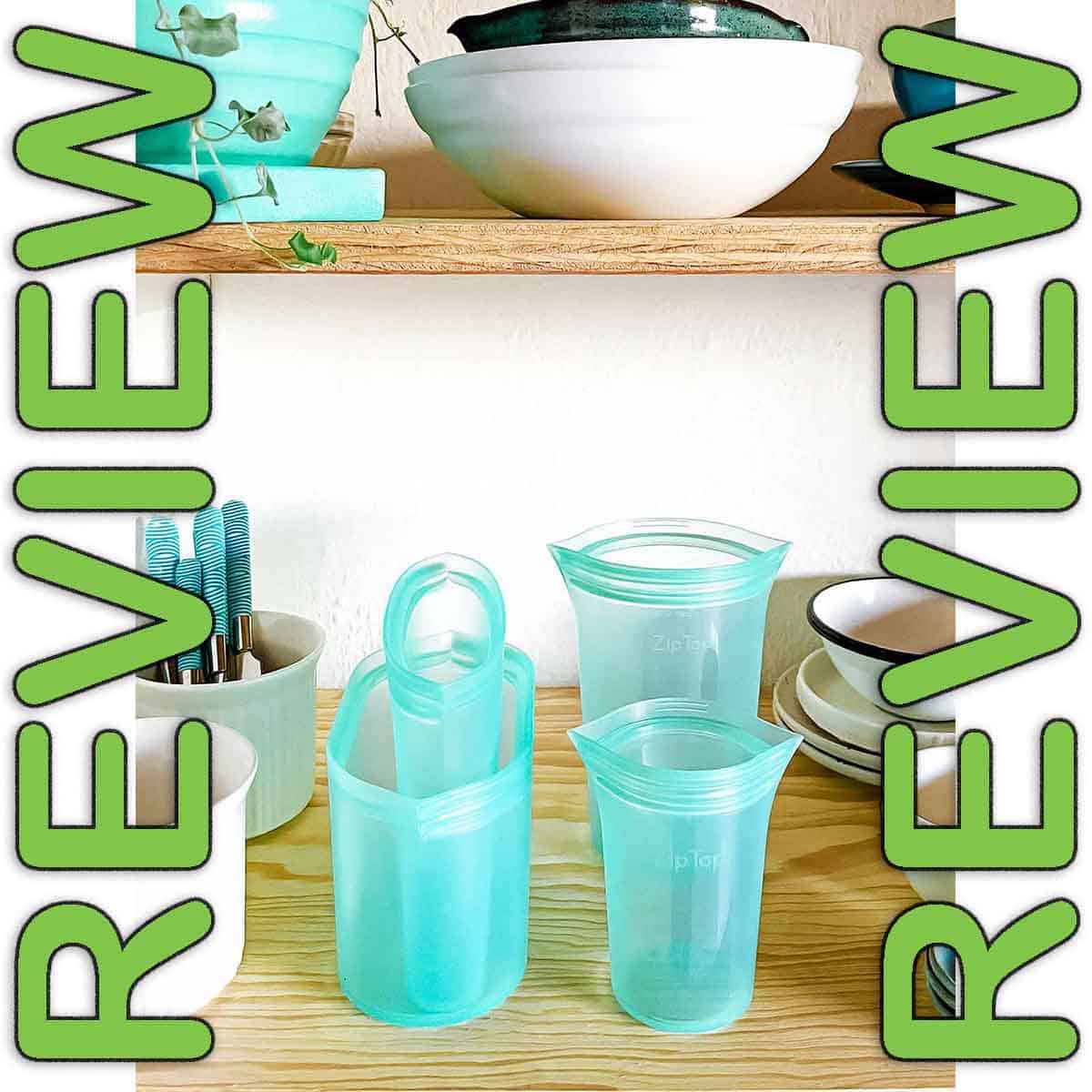 Zip Top Review - Reusable Silicone Containers » LeelaLicious