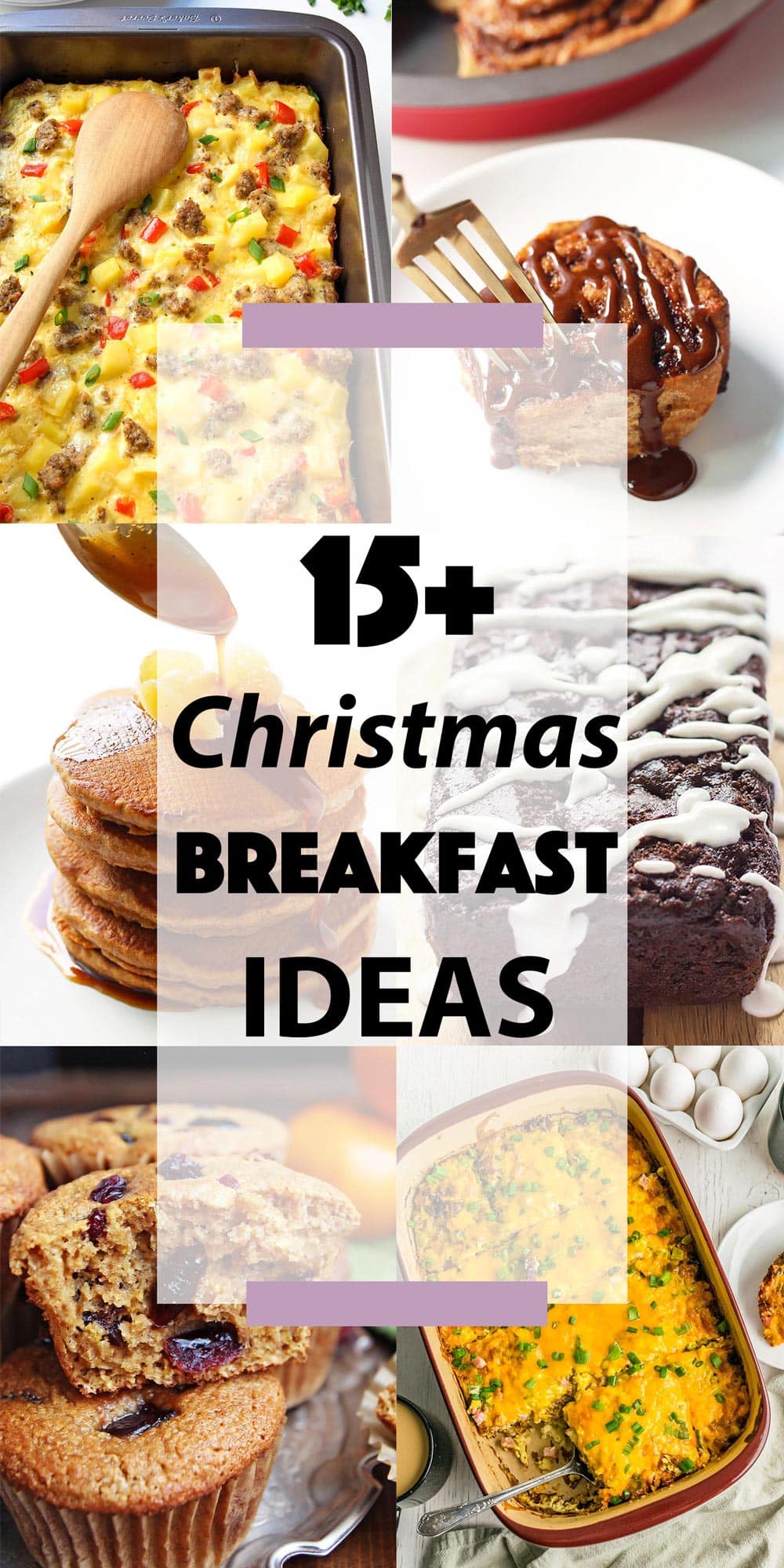Christmas Breakfast Ideas Image Collage