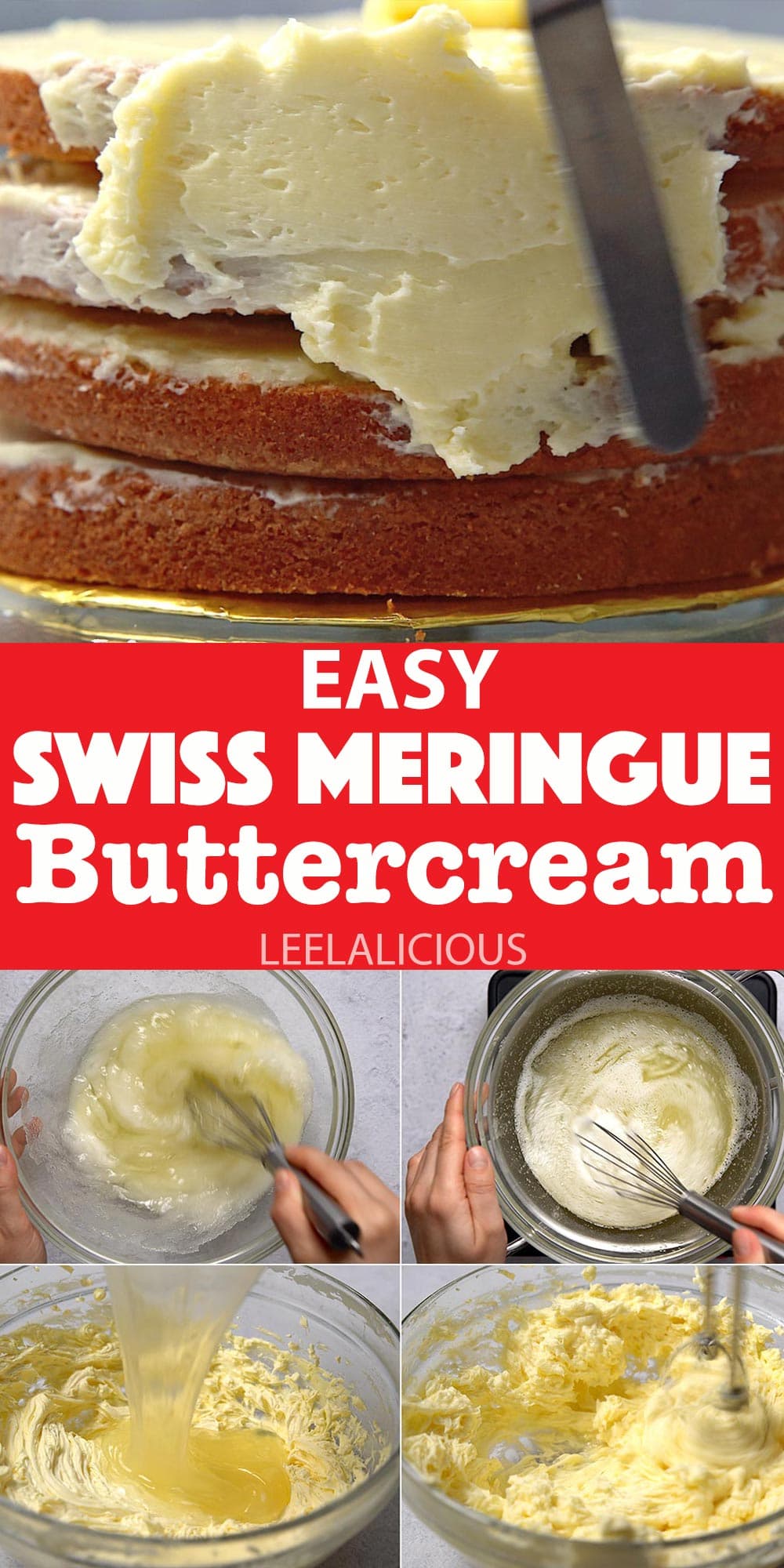 Easy Swiss Meringue Buttercream