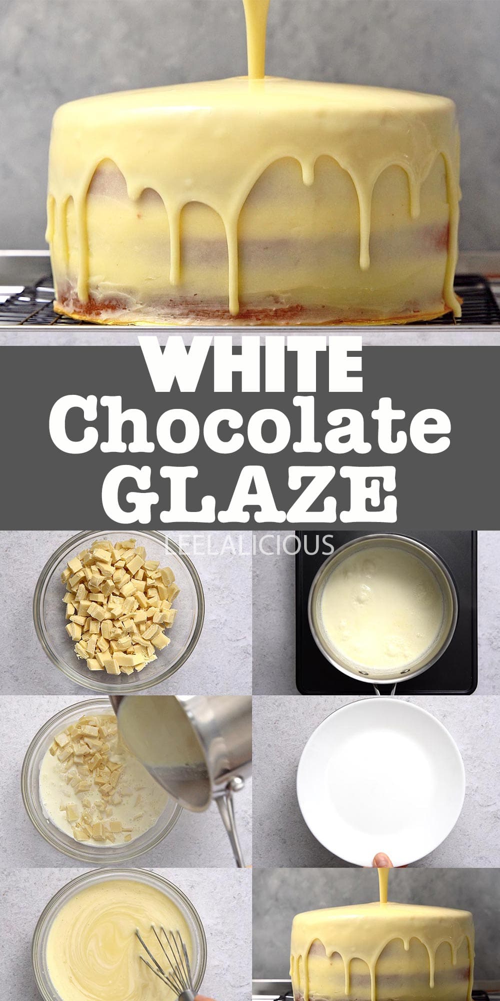 White Chocolate Ganache Glaze