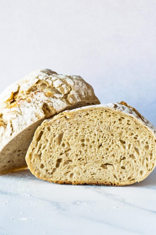 No Knead Sourdough Bread - Easy, Without Dutch Oven » LeelaLicious