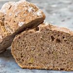 No Knead Multigrain Sourdough Bread