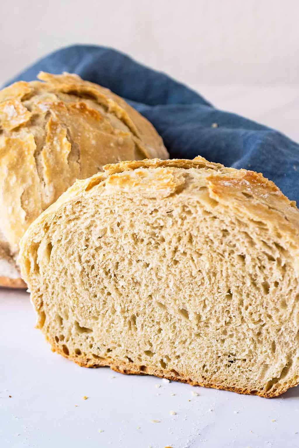 Overnight No Knead Bread Recipe » LeelaLicious