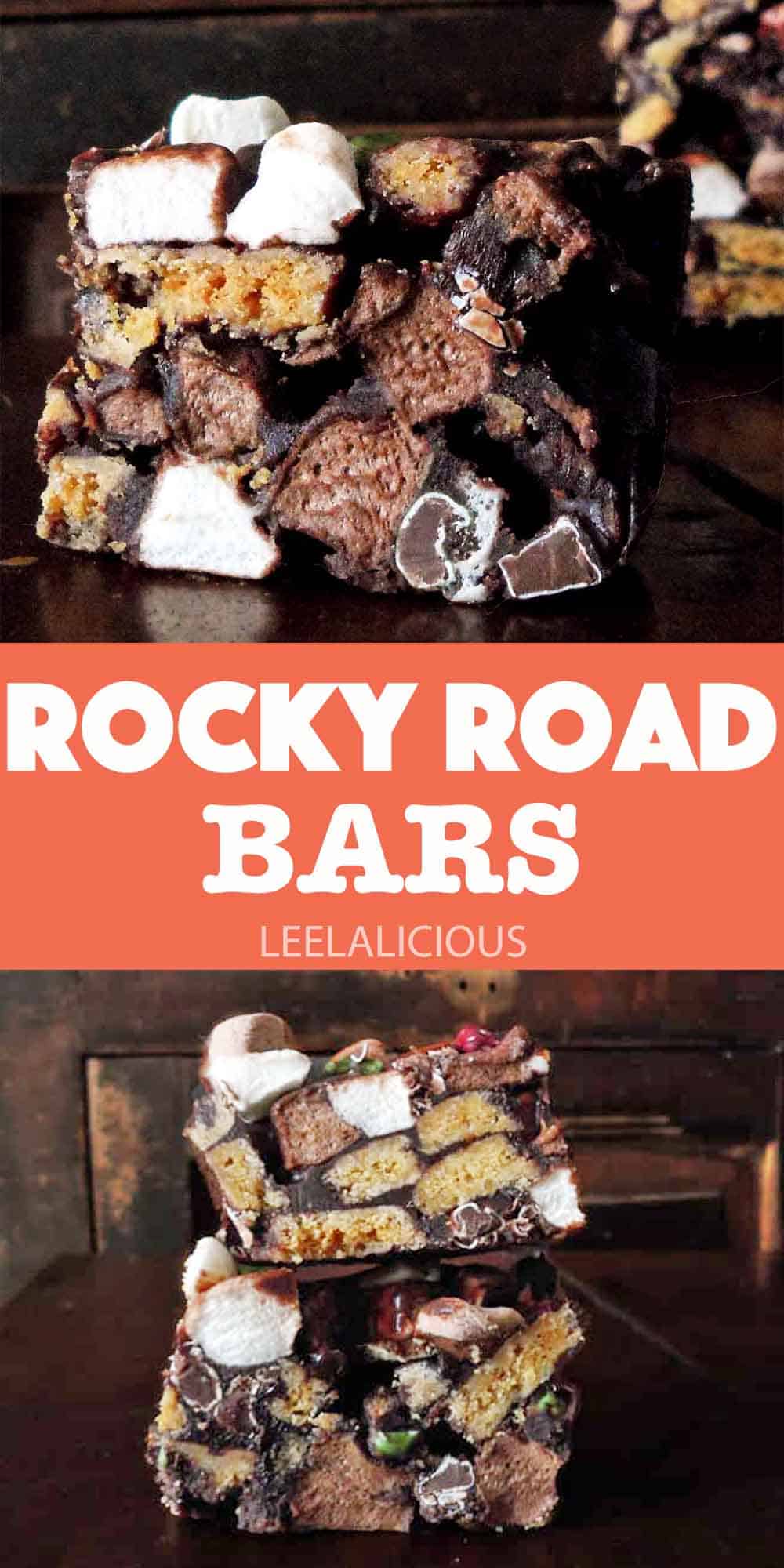 rocky road candy bars