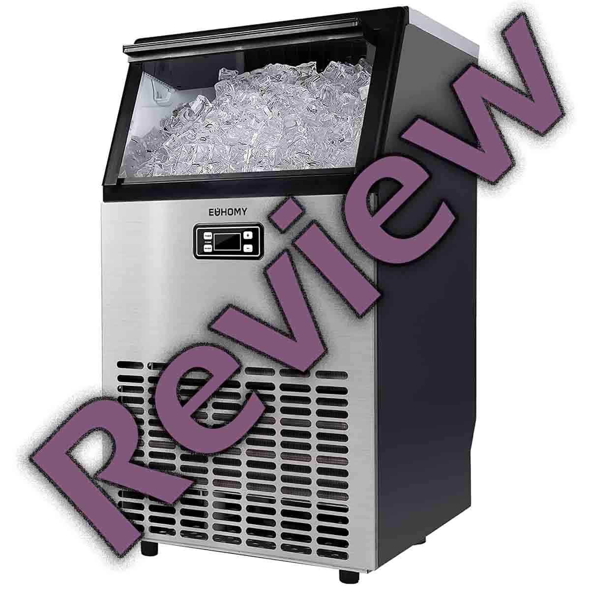 EUHOMY Ice Maker Machine Countertop Review, Check out this ice