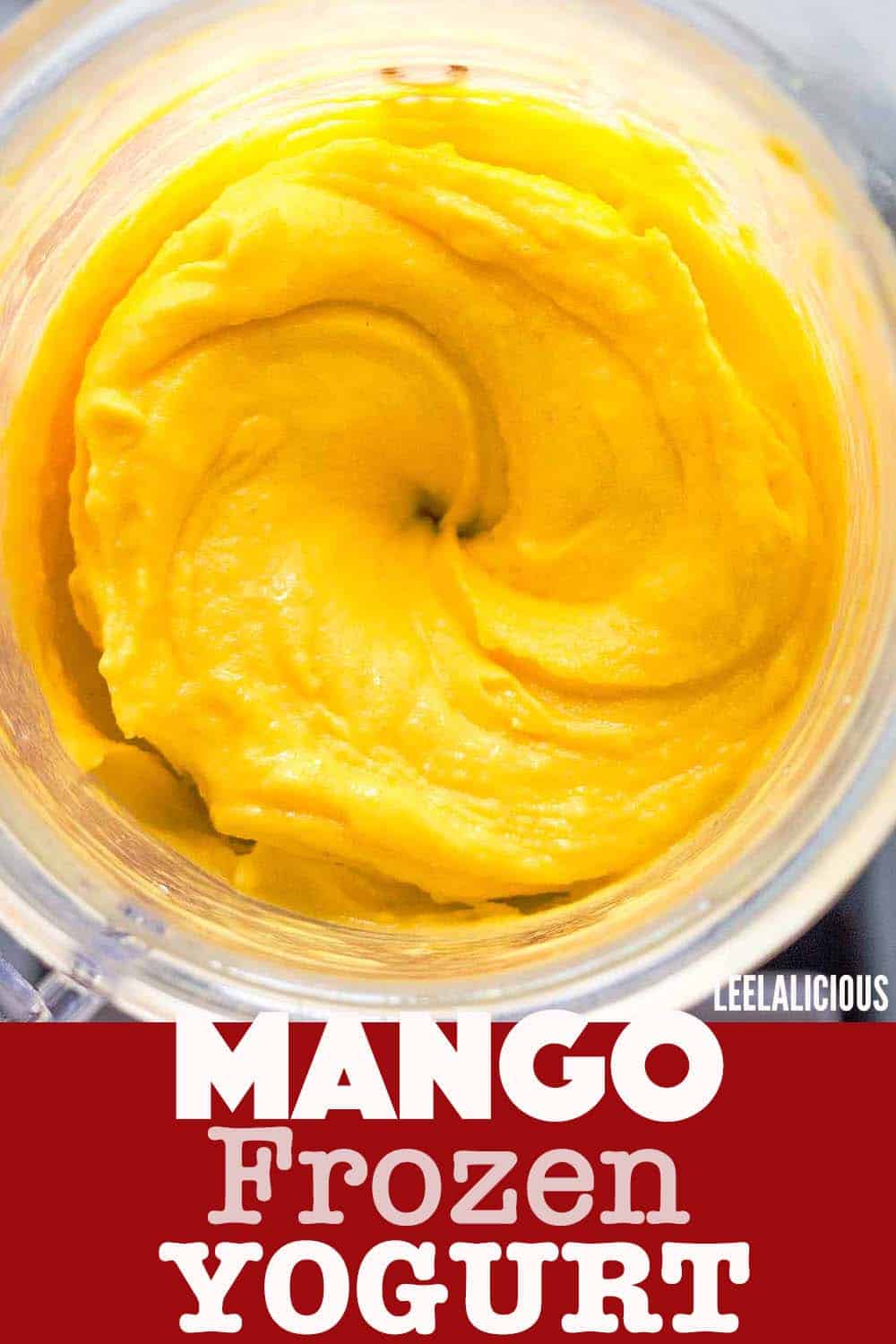 mango frozen yogurt pinterest image